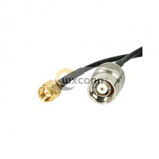 Pigtail Extension Cable with RP-TNC to SMA Wireless Antennas Adapter Cable 3M Pigtail Extension Cable with RP-TNC to SMA Wireless Antennas Adapter Cable 3M