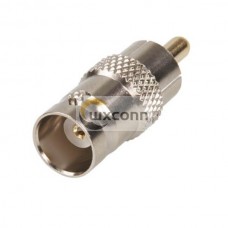 RCA Plug to BNC Socket Straight 75Ω RF Adapter 250MHz RCA Plug to BNC Socket Straight 75Ω RF Adapter 250MHz
