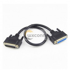 D sub 25 pin Male to Female Connector Cable  Assembles with   AWG24/26/28/32