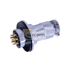 Aviation Plug and Socket 8 Pin Power Connector GX25 Male Female Flange Mount Straight Connector 5sets Aviation Plug and Socket 8 Pin Power Connector GX25 Male Female Flange Mount Straight Connector 5sets