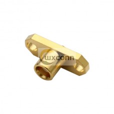MCX RF Coax Connector Straight 2 Hole Flange Jack for Panel Mount MCX RF Coax Connector Straight 2 Hole Flange Jack for Panel Mount