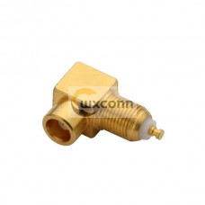MCX Coax 90 Degree Bulkhead for Panel Mount MCX Coax 90 Degree Bulkhead for Panel Mount