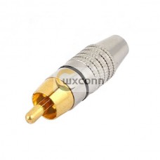 RCA RF Connector Male Plug Audio Video Cable Connector Adapter RCA RF Connector Male Plug Audio Video Cable Connector Adapter