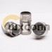 M12 4 Position D-Code Shielded Field Termination Connectors For Cable Assembly M12 4 Position D-Code Shielded Field Termination Connectors For Cable Assembly