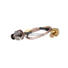BNC Cable 75 Ohm RF coaxial Cable Assembly RG316 10CM to MCX Male Right Angle BNC Cable 75 Ohm RF coaxial Cable Assembly RG316 10CM to MCX Male Right Angle