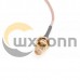 Dual Band 5dBi Antenna RP-SMA Male Connector  with IPX/U.fl Cable