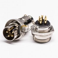 RP GX16 Air Connector 5 Pin Male Plug and Female Socket Aviation Connector