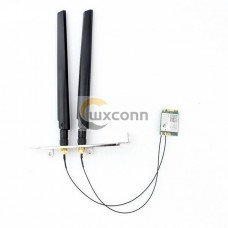 Internal Dual Band WiFi Card with 3dBi RP-SMA MHF4 Antenna Internal Dual Band WiFi Card with 3dBi RP-SMA MHF4 Antenna