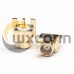 MCX Edge Mount for PCB Mount Female Connector 180 Degree Gold Plating MCX Edge Mount for PCB Mount Female Connector 180 Degree Gold Plating