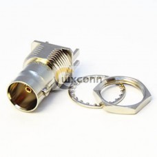 Nickel Plating BNC Connector 180°Female for PCB 2.1mm Margin Surface Mounting Nickel Plating BNC Connector 180°Female for PCB 2.1mm Margin Surface Mounting