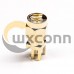 SMA Connector Straight Male Gold Plating 180 Degree Plate Edge Mount SMA Connector Straight Male Gold Plating 180 Degree Plate Edge Mount