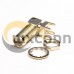 Angled SMA Connector Female front Bulkhead Through Hole for PCB Mount 50 Ohm Angled SMA Connector Female front Bulkhead Through Hole for PCB Mount 50 Ohm