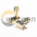 90° SMA Connector Threaded Right Angled Through Hole for PCB 50 Ohm