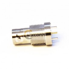 HD BNC Straight Connector Female Front Panel Mount Nickel plating 75Ohm HD BNC Straight Connector Female Front Panel Mount Nickel plating 75Ohm