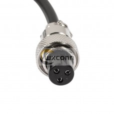 Female GX12 Connector 3 Core with 1M Electrical Cable Female GX12 Connector 3 Core with 1M Electrical Cable