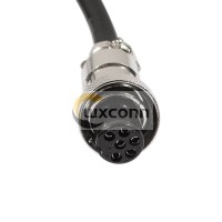 GX12 Connector 6Pin Female Cable Air Plug with Single End Cable GX12 Connector 6Pin Female Cable Air Plug with Single End Cable