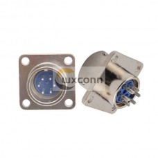 6Pin Circular Connector XS16 Male Flange Mount Aviation Connector 6Pin Circular Connector XS16 Male Flange Mount Aviation Connector