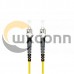 Fiber Optic Cable for Audio ST to ST Jumper Optical Patch Cord Simplex OS2 Single-mode 9/125μm 3M