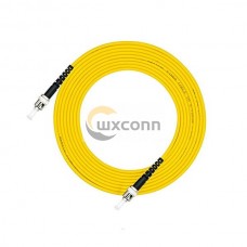 Fiber Optic Cable for Audio ST to ST Jumper Optical Patch Cord Simplex OS2 Single-mode 9/125μm 3M