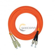 Fiber Optic Cable Assemblies 3Meter SC to ST Duplex 50/125μm OM2 Multi-mode Jumper Optical Patch Cord Fiber Optic Cable Assemblies 3Meter SC to ST Duplex 50/125μm OM2 Multi-mode Jumper Optical Patch Cord