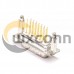 2pcs 15 pin d sub Male Straight Type For PCB Mount Machined Contacts