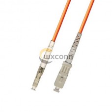 Discount Fiber Optic Cable 3M Multimode Simplex 50/125 LC to SC Discount Fiber Optic Cable 3M Multimode Simplex 50/125 LC to SC