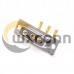 D-sub3W3 Female 20A Right Angle For PCB Mount D-sub3W3 Female 20A Right Angle For PCB Mount