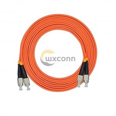Fiber Optic Cable 62.5/125 FC to FC Duplex OM1 Multimode Jumper Optical Patch Cord 3M Fiber Optic Cable 62.5/125 FC to FC Duplex OM1 Multimode Jumper Optical Patch Cord 3M