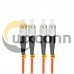 Fiber Optic Cable 62.5/125 FC to FC Duplex OM1 Multimode Jumper Optical Patch Cord 3M Fiber Optic Cable 62.5/125 FC to FC Duplex OM1 Multimode Jumper Optical Patch Cord 3M