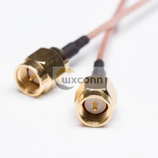 SMA Straight Cable Plug Coaxial for Brown RG316 with SMA Connector SMA Straight Cable Plug Coaxial for Brown RG316 with SMA Connector