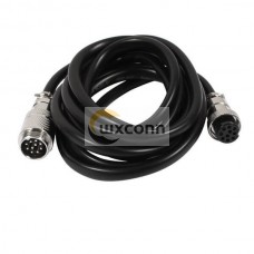 Aviation Plug Socket Connector GX16-10 Male/Female Head Cordset Plug Socket Electrical Cable 1M Aviation Plug Socket Connector GX16-10 Male/Female Head Cordset Plug Socket Electrical Cable 1M