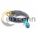 Coaxial to RF Cable RG174 with Fakra E Male to Fakra Z Female 5M Coaxial to RF Cable RG174 with Fakra E Male to Fakra Z Female 5M