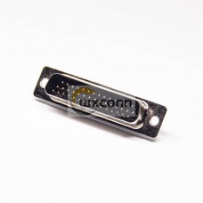 Wireless d-sub 44 male  pin steel chassis Lot solder for cable