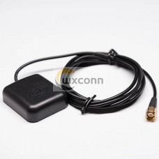 WIFI Antenna SMA Plug Black GPS External Charging Pile with Coax Cable RG174