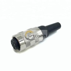6 Pin M16 Connector Female Electrical Waterproof Non-Shield Connector 6 Pin M16 Connector Female Electrical Waterproof Non-Shield Connector