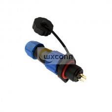 Flange Waterproof Dustproof Aviation Connector SP13 13mm 6 Pin Plug Socket