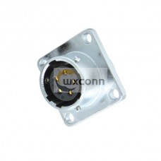 5 Pin Aviation Connector RA20 Square 4Hole Flange Industry Watertight Female Socket 5 Pin Aviation Connector RA20 Square 4Hole Flange Industry Watertight Female Socket