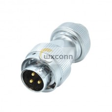 3 Pin Aviation Plug Wateright Circular RA20 Screw Type Conncetor Male