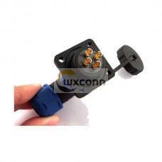 SP21 Panel Mount Connector IP68 Waterproof Plug and Socket Reverse Gender SP21 Panel Mount Connector IP68 Waterproof Plug and Socket Reverse Gender