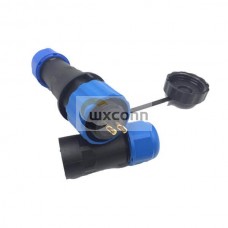 IP68 Aviation Cable Connector 6 Pin Threaded Coupling IP68 Aviation Cable Connector 6 Pin Threaded Coupling