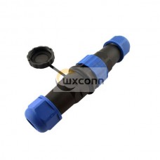 In-line Cable Connector SP21 12 Pin Waterproof Aviation Connector
