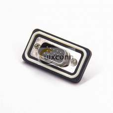 15 way d sub connector Standard IP67 type 3 Rows Through Hole Panel Mount With Harpoon 15 way d sub connector Standard IP67 type 3 Rows Through Hole Panel Mount With Harpoon