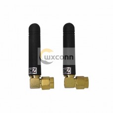 RF Module Antenna 433MHz 3dBi with 90 Degree SMA Male Connector RF Module Antenna 433MHz 3dBi with 90 Degree SMA Male Connector
