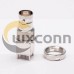 BNC Bulkhead Connector Famale Straight for PCB Mount