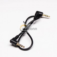 3.5mm Cable Assenbly 40CM Cable With Two Right Angle 3.5mm Cable Assenbly 40CM Cable With Two Right Angle