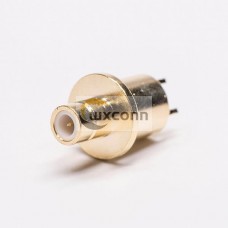 Smb Straight Connector Gold Plated Female Connector for PCB mount