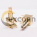 smb female right angle connector Gold Plated for PCB Mount