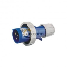 32A 230V 3pin 50/60Hz 3P 6h 2P+E Waterproof IP67 CEE Industrial IEC60309 Plug Blue 32A 230V 3pin 50/60Hz 3P 6h 2P+E Waterproof IP67 CEE Industrial IEC60309 Plug Blue