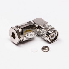 RG8 TNC Connector Clamp Type Coaxial Angled Plug for Cable RG8 TNC Connector Clamp Type Coaxial Angled Plug for Cable
