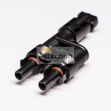 Solar PV Branch Connectors  Adapter  One Male to Two Female  for  Solar Panel